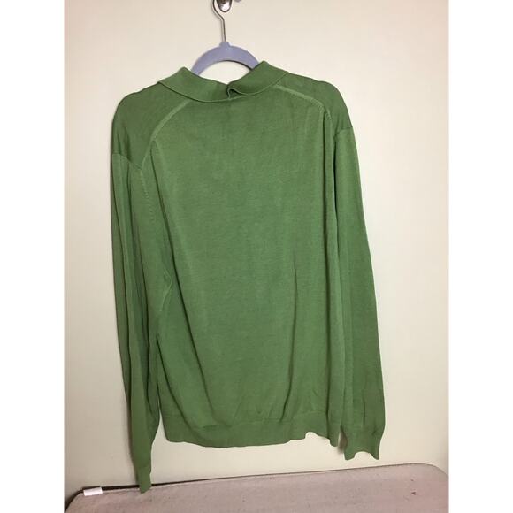 Brooks Brothers Mens Knit Polo  Long/Sl Collared Casual Pullover Sweater Sz. XXL - Picture 5 of 11